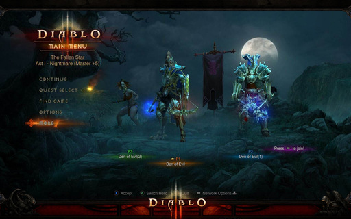 Diablo III - Демо-версия консольной Diablo III. Первые впечатления